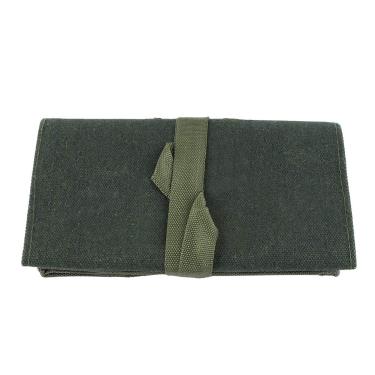 Imagem de bolsa de rolo de ferramentas multifuncional,Pilipane Bolsa de enrolar para ferramentas de lona, alça de jardinagem de lona, portátil, multifuncional, conjunto de ferramentas, bolsa de enrolar, para bonsai de jardinagem