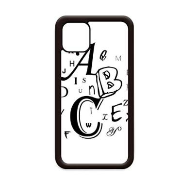 Imagem de Letras ABC Imagem para iPhone 11 Pro Max Capa para Apple Mobile Case Shell