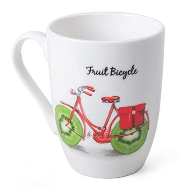 Imagem de Caneca Bon Gourmet Bike Kiwi 340 ml