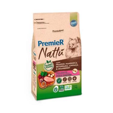 Imagem de Alimento Premier Nattu Cães Adulto Pequenos Mandioca 2.5 Kg - Premierp