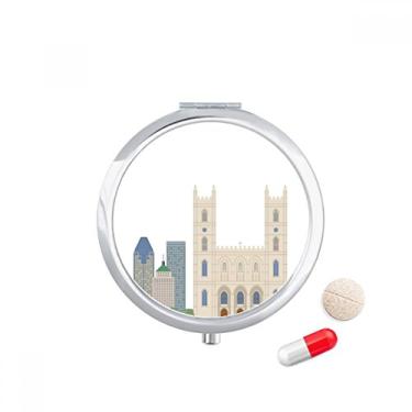 Imagem de Porta-comprimidos, bolso para remédios e igreja da cidade do Canadá