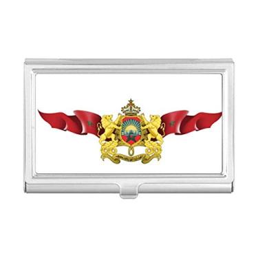 Imagem de Carteira de bolso com emblema nacional da bandeira do Marrocos
