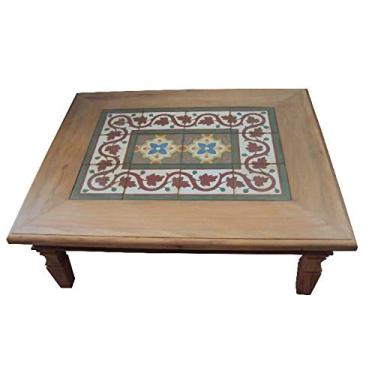 Imagem de Mesa de Centro Rústica Vivaldi em Madeira de Demolição - Cód 1845