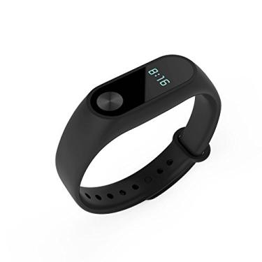 Imagem de Pulseira Extra para Mi Band 2 Colorida e Película, Preto