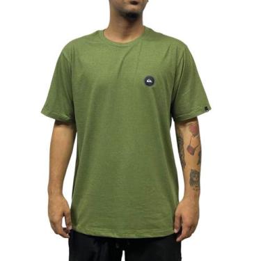 Imagem de Camiseta Quiksilver Transfer Round- Verde Militar