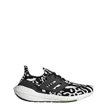 Imagem de adidas Tênis de corrida masculino Ultraboost 22, Núcleo preto/núcleo preto/quase limão, 8.5
