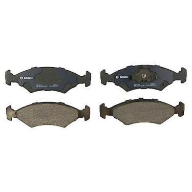 Imagem de BOSCH Conjunto de pastilhas de freio a disco semimetálico premium BP649 QuietCast - Compatível com Kia Sephia selecionado; FRENTE