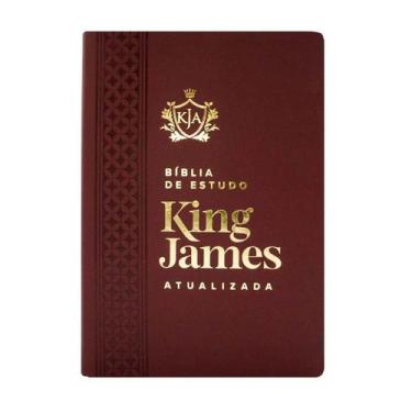 Imagem de Biblia Sagrada De Estudo King James Atualizada Luxo Letra Grande Varia