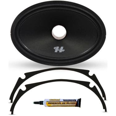 Imagem de Kit Reparo Midbass Hurricane 6x9" Polegadas 230W RMS MB690 4 OHMS