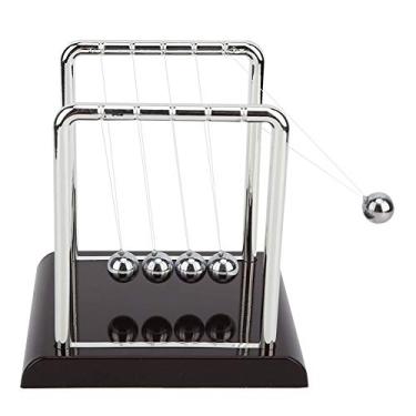 Imagem de Newtons Bolas magnéticas para berço Newtons, bolas de equilíbrio para berços, enfeite de mesa, formato quadrado, equilíbrio, pêndulo, brinquedo, casa, escritório, mesa, decoração, presente, mesa (piscina quadrada média)