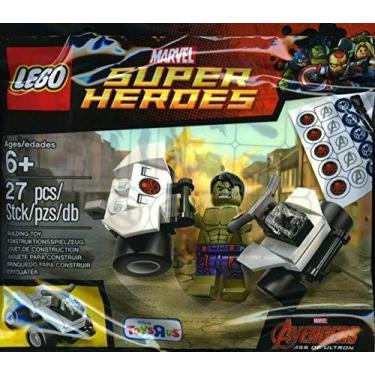 Imagem de Lego Marvel Super Heroes, Minifigura Hulk Ensacada