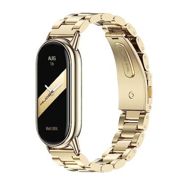 Imagem de MIJOBS Pulseira de substituição respirável para Xiaomi Mi Band 10/9/8 para Mi Fit Band 9 SmartWatch para mulheres e homens