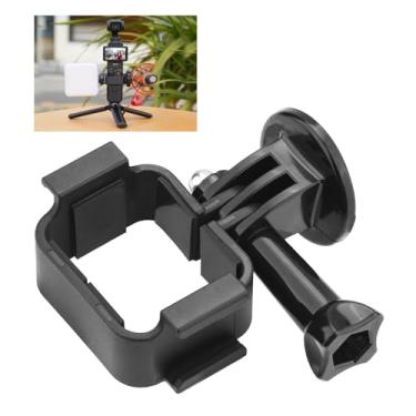 Imagem de BRDRC Adaptador de extensão Pocket 3, suporte duplo para sapata fria para DJI Osmo Pocket 3 Creator Combo Handle Acessórios para microfone, luz de vídeo LED, tripé, bicicleta, clipe de mochila