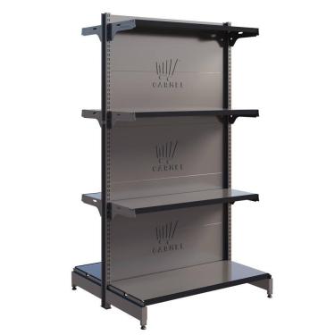 Imagem de Gôndola Fit Centro 1 Inicial 1,37m Farmácia Comercio - Amapá