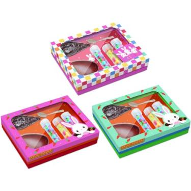 Imagem de Caixa para Ovo de Páscoa, Kit Confeiteiro, 150 g, 24 X 19,5, X 5cm, Embalagem com 01 Unidade, Cromus