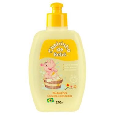 Imagem de Shampoo Cabelos Cacheados Cheirinho De Bebê 210ml