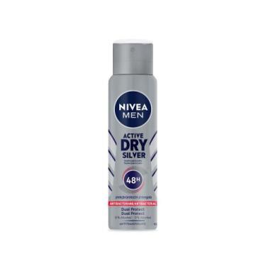 Imagem de Desodorante Aerosol Nivea Silver Protect Antibacteriano 150ml - Nívea