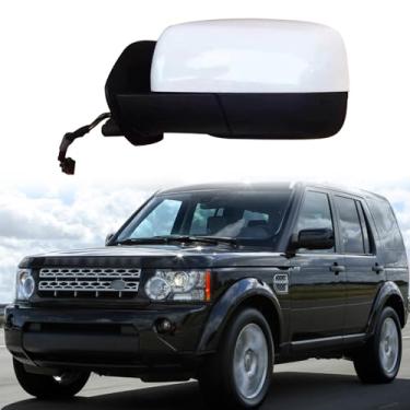 Imagem de Espelho lateral do motorista adequado para Land Rover Discovery 2010 2011 2012 2013 4 montagem de espelho lateral espelho retrovisor de carro de substituição dobrável elétrico, aquecimento, ajuste de
