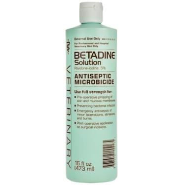 Imagem de Betadine Solução a 5%, 16 Fl Oz (pacote com 1)