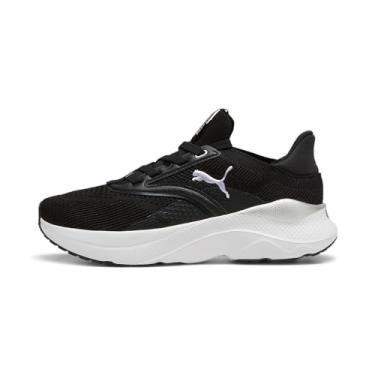 Imagem de PUMA Tênis de corrida feminino, Preto/branco, 41