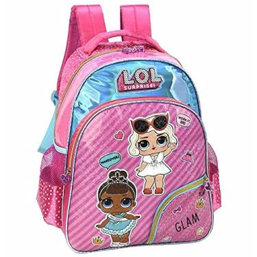 Imagem de MOCHILA ESCOLAR FEMININA BONECA LOL SURPRISE ORIGINAL LUXCEL 34601 VERDE