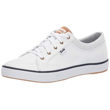 Imagem de Keds Tênis feminino com cadarço central, Cambraia branca, 8 Medium