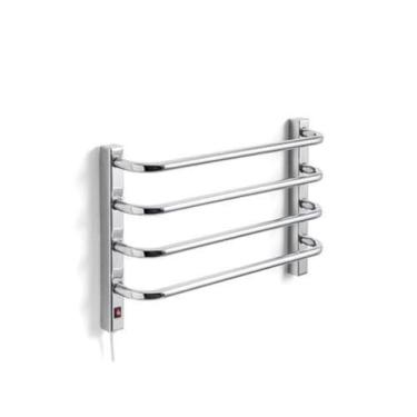 Imagem de Toalheiro Térmico 110v para 1 Toalha Fio Lado Esquerdo Cromado Flape