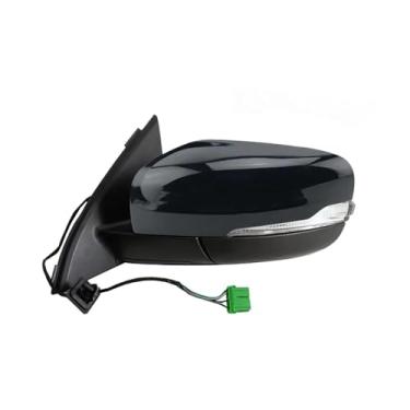 Imagem de Conjunto de espelho lateral do motorista adequado para Volvo XC60 2013-2018 Retrovisores de porta lateral Espelho retrovisor de substituição acessórios de espelho retrovisor (8 fios)