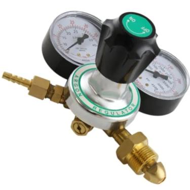 Imagem de Regulador de Pressão Argônio Manômetro Mistura Solda Mig Tig