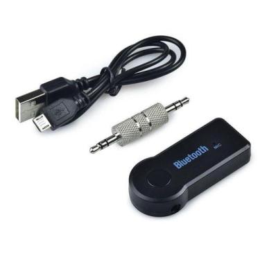 Imagem de Adaptador Transmissor Bluetooth P2 Veicular Audio Automotivo - It Blue