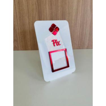 Imagem de Display / Placa pix para qr code pagamento balcão - Realaser Store, Br