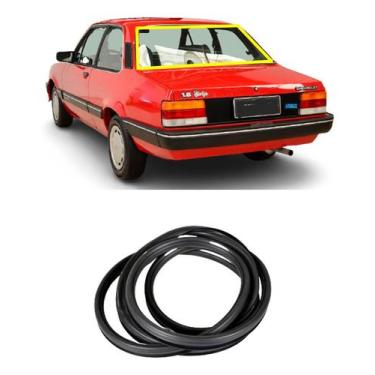 Imagem de Borracha Vidro Traseiro Vigia Chevette Sedan S/encaixe Friso - Disk Bo