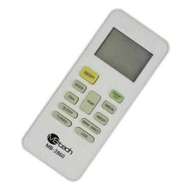 Imagem de Controle Remoto Para Ar Springer Midea Carrier 42Fnqa09S5 - Mbtech Wlw