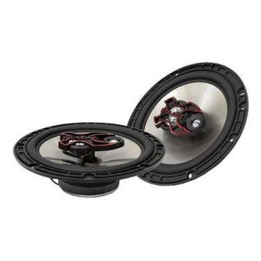 Imagem de Par Alto Falante Porta Carro Triaxial 100w Rms 6pol B3x60x - Bravox
