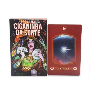 Imagem de Baralho Cigana da Sorte Ajuda no Espiritual Alma com Manual
