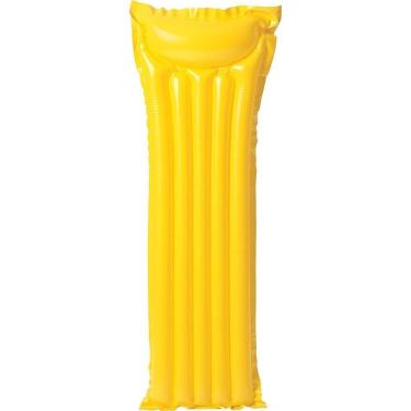 Imagem de Colchão Bronzeador Liso Amarelo - Intex