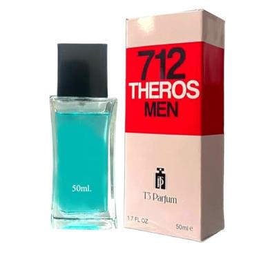 Imagem de Perfume 712 theros men importado 50ml Eau de Toilette masculino T3 Parfum