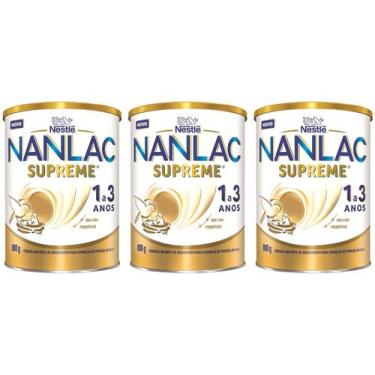 Imagem de Fórmula Infantil Nanlac Supreme Pro 800g - 3 Unidades