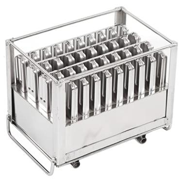 Imagem de Fabricante de Sorvete de Aço Inoxidável, Fabricante de picolé Comercial, Resistente, Grosso, Congelado, Fabricante de Picolés de Metal, Suporte de Palito para Sorvete de Frutas