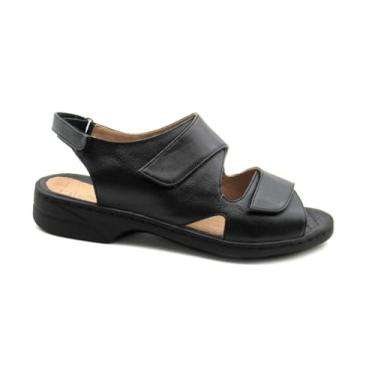 Imagem de Sandália Alexxa Opananken Feminina Papete 100% Couro 72810