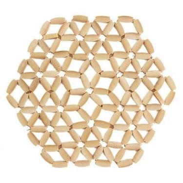 Imagem de Descanso Panela Esteira Ecokitchen Bambu 21X20 Cm Mimo Style