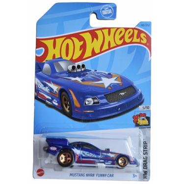 Imagem de Hot Wheels Mustang NHRA Funny Car, HW Drag Strip 5/10 [Blue] 140/250