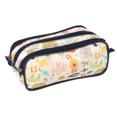 Imagem de Estojo Infantil Triplo LS Animais - EE2157 - L S BOLSAS E MOCHILAS