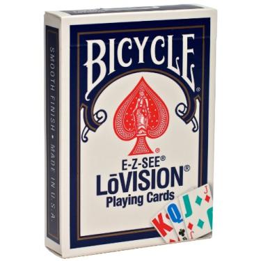 Imagem de Bicycle E-Z See/Lo- Vision Playing Card Deck