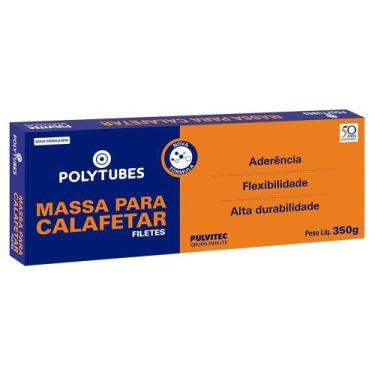 Imagem de Massa para Calafetar Pulvitec Filete 350g - Embalagem com 12 Unidades