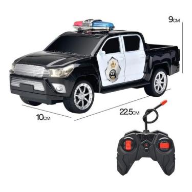 Imagem de Brinquedo Caminhonete de Polícia de Controle Remoto Total. - FUN GAME