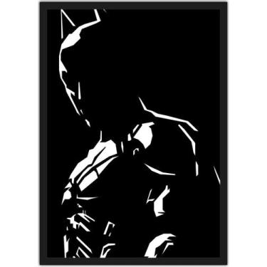 Imagem de Quadro Decorativo Batman Séries Filmes Nerd Geek Decorações Com Moldur