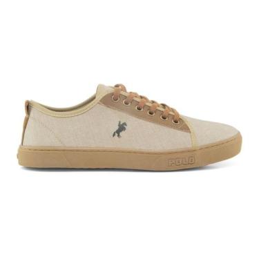 Imagem de Sapatênis Polo Masculino White Macio Legitimo Lonado Casual - LH Shoes