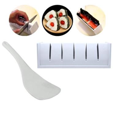 Imagem de Kit 2 - Forma Norimaki Niguiris Sushis + Colher De Arroz Japonesa - TM