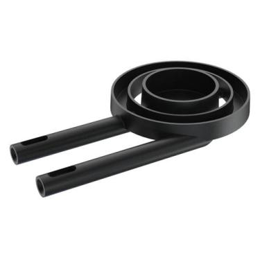 Imagem de Queimador Duplo Para Fogão Industrial Ferro Fundido 20,2cm - Libaneza